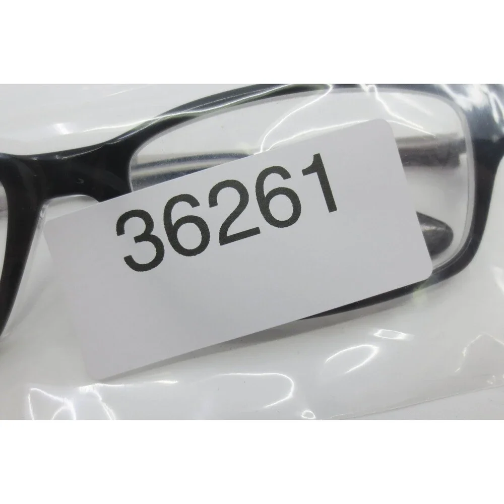G Sport by Gargoyles Bolt Eyeglasses Black Grey Rectangular Frames 56-17-140 BLK